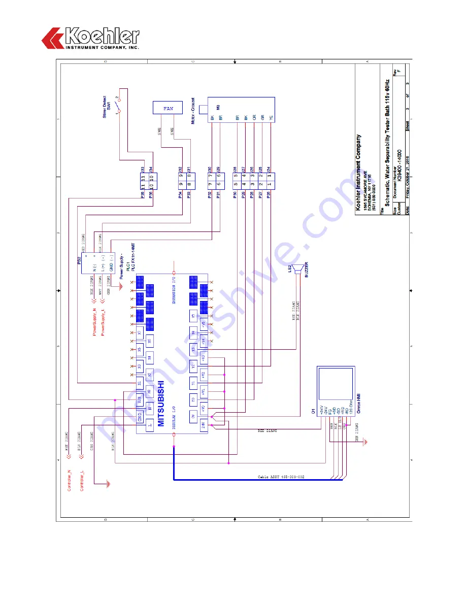 Koehler K39400 Скачать руководство пользователя страница 20