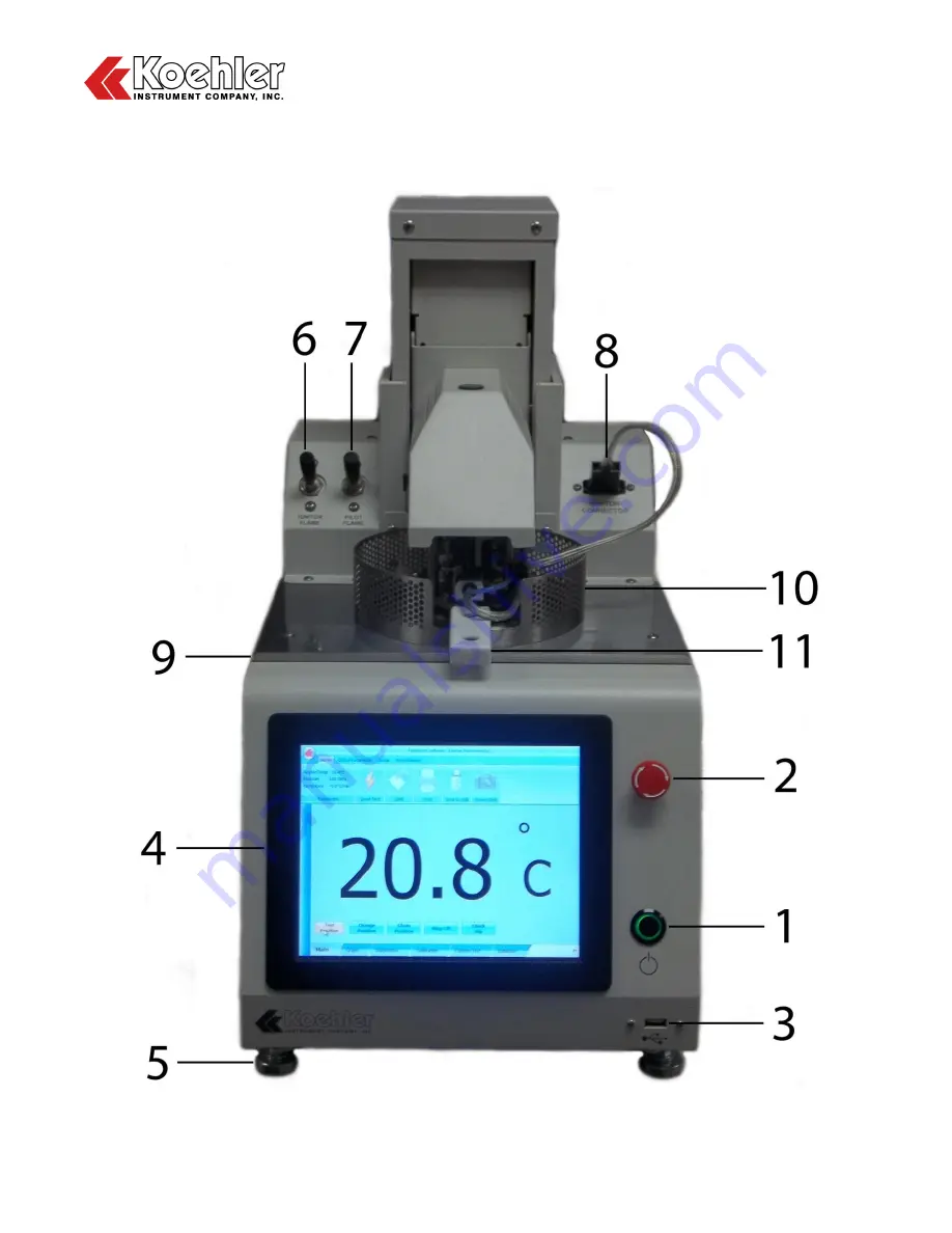 Koehler K71000 Operation And Instruction Manual Download Page 15