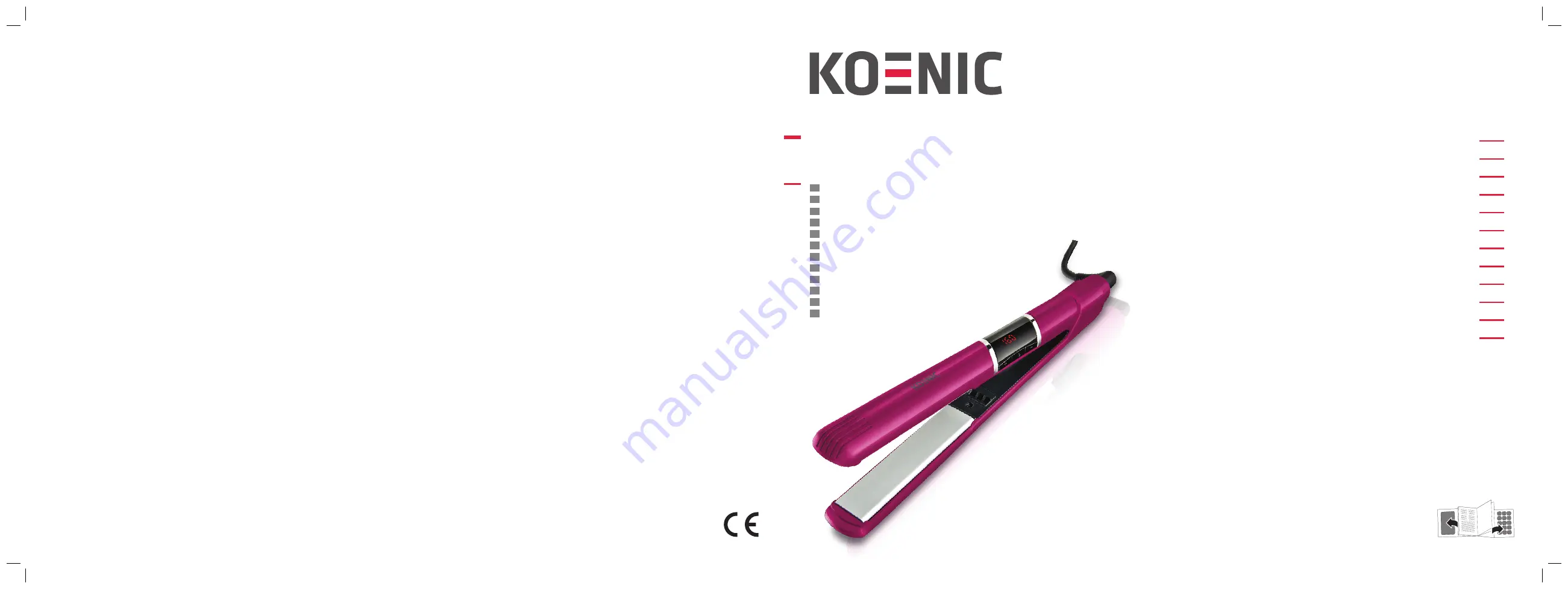 Koenic KHS 402 P Скачать руководство пользователя страница 1