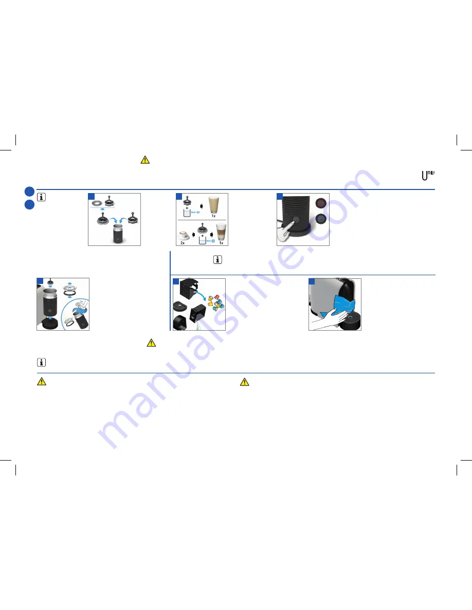 Koenig U-Milk Instruction Manual Download Page 12