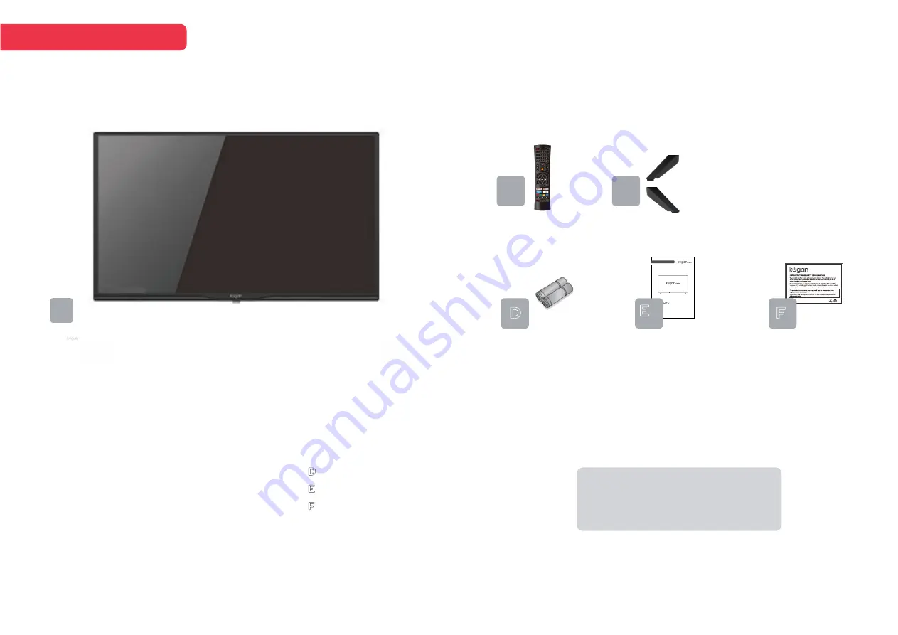 Kogan (KALED24EH7520SVA User Manual Download Page 3