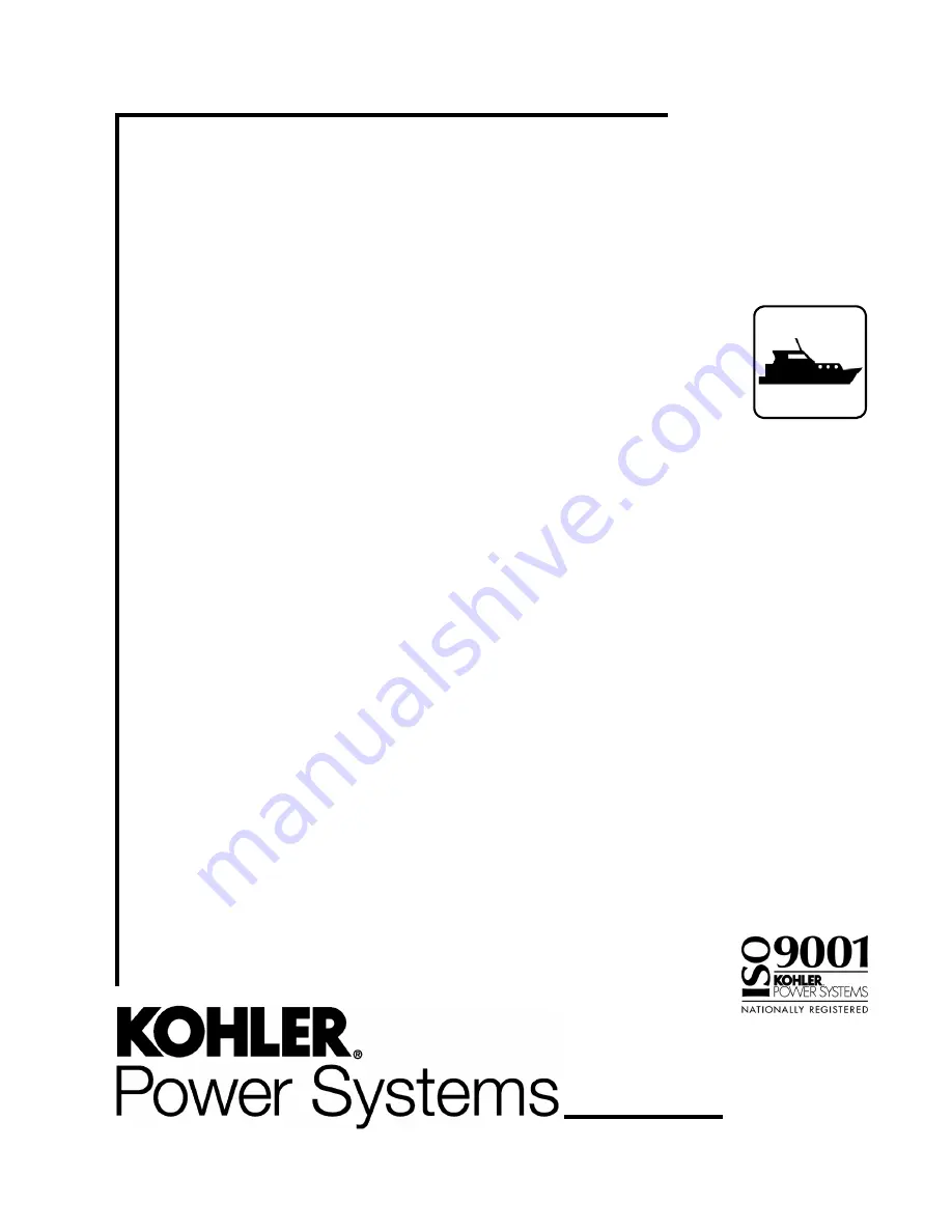 Kohler 10EKD-Low CO Operation Download Page 1