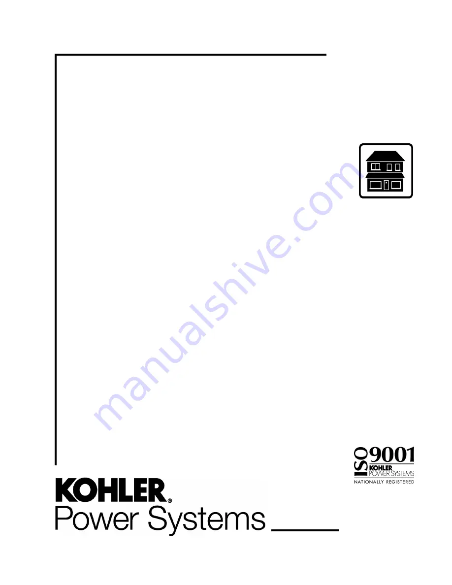 Kohler 10RESV Operation Download Page 1