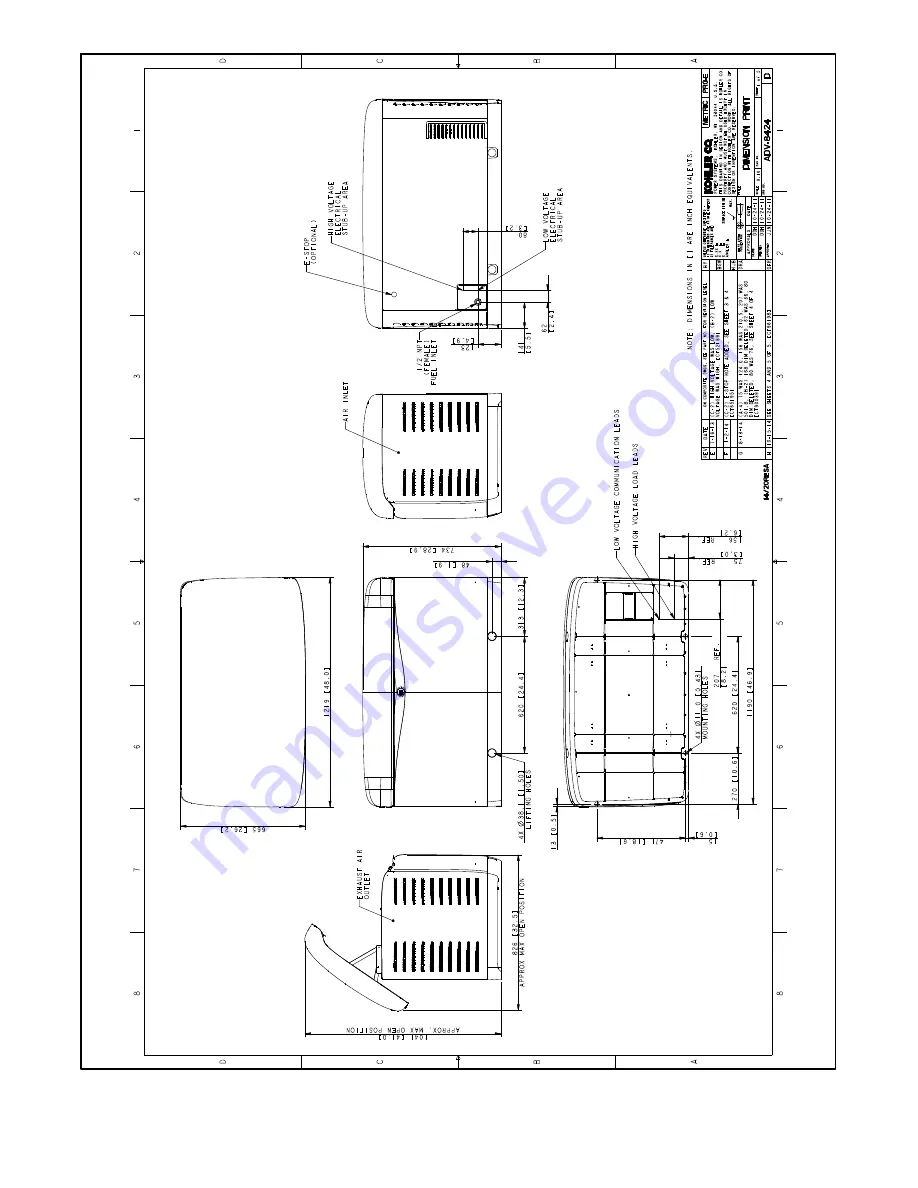 Kohler 14/20RESA Installation Manual Download Page 46