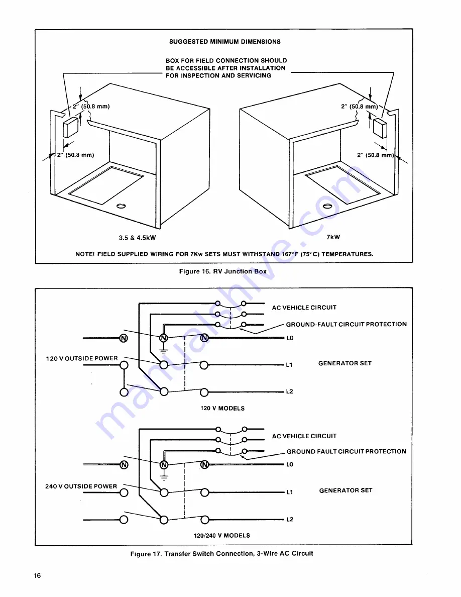 Kohler 3.5RV Installation Manual Download Page 18