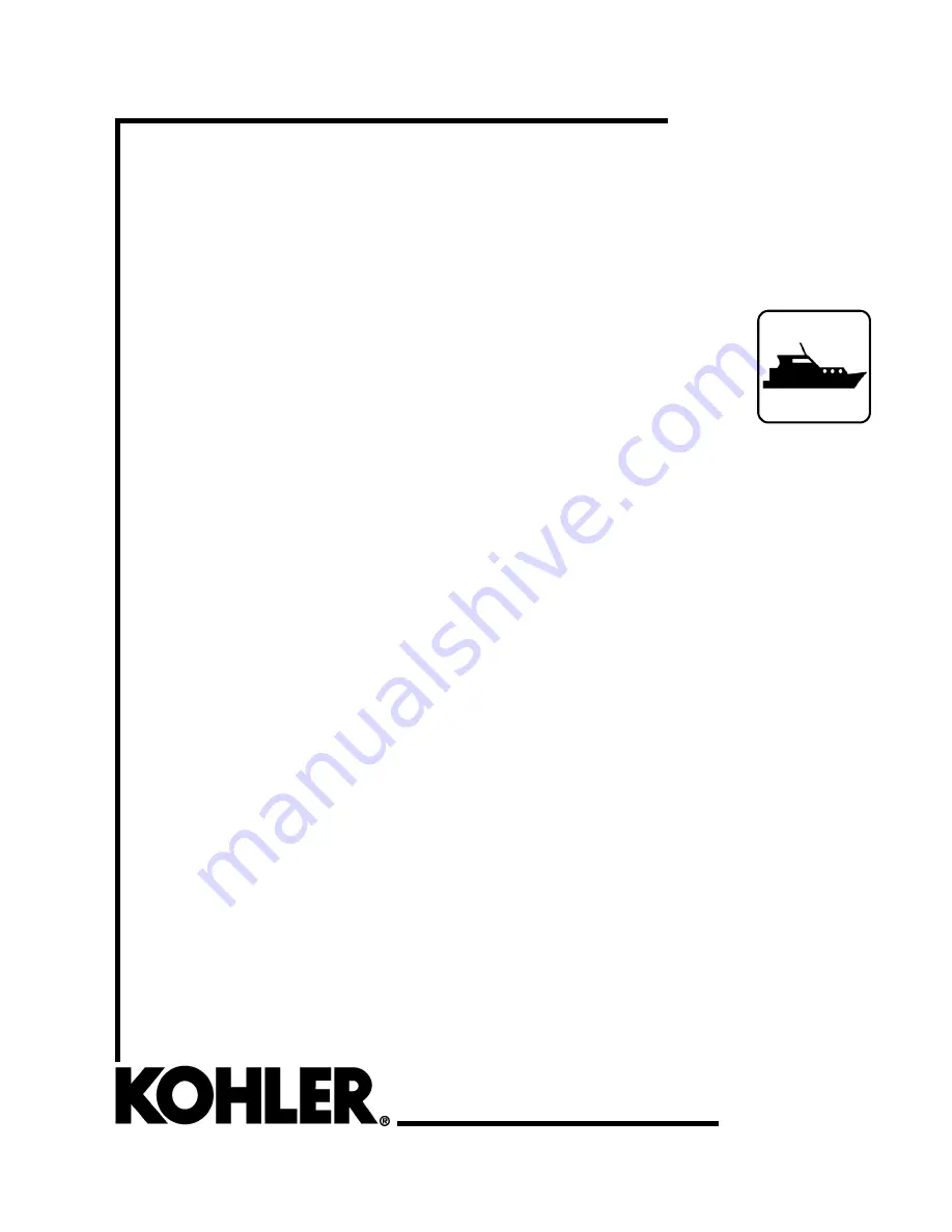 Kohler 300EFOZCS Operation Download Page 1