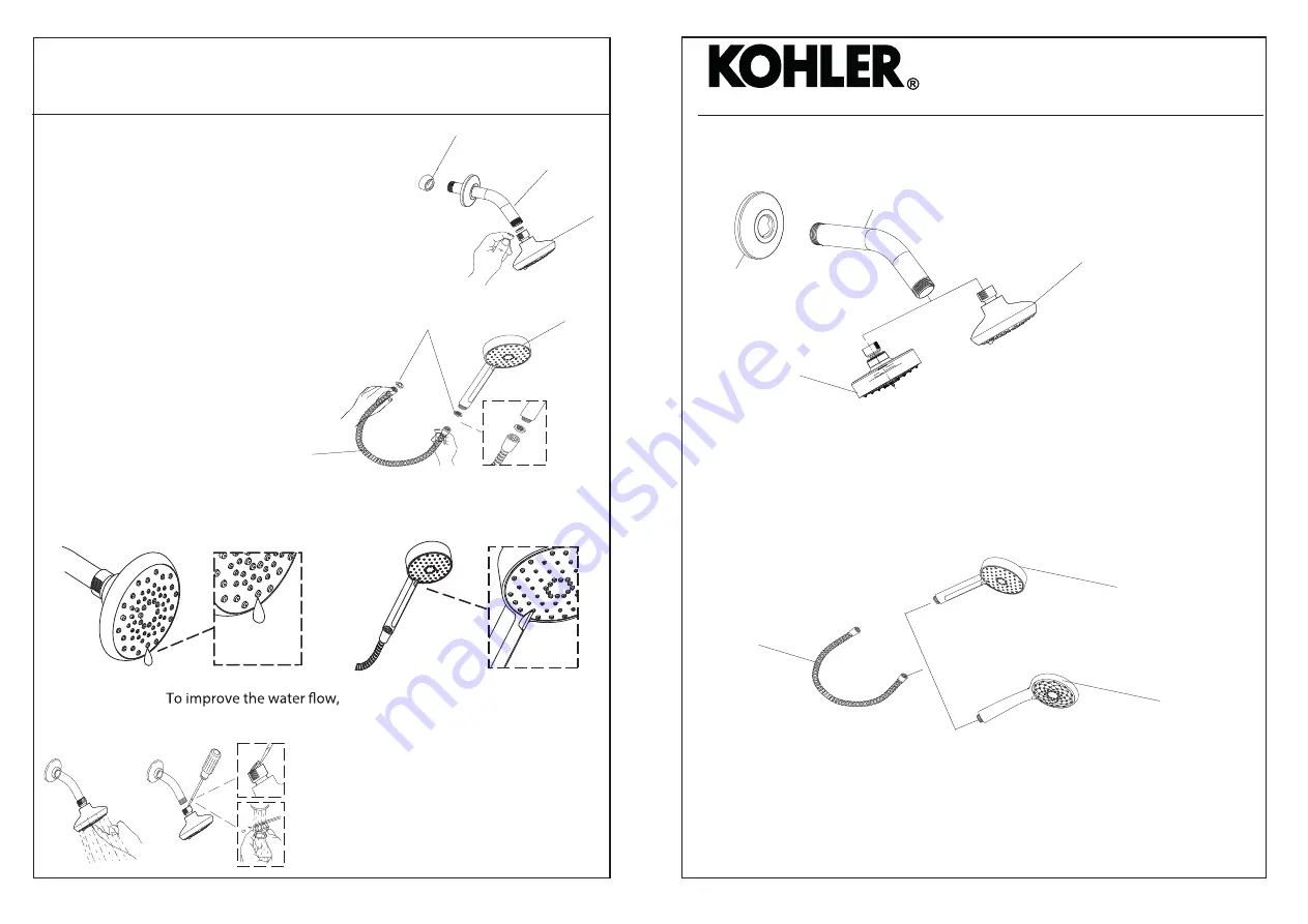 Kohler 72419IN Скачать руководство пользователя страница 2