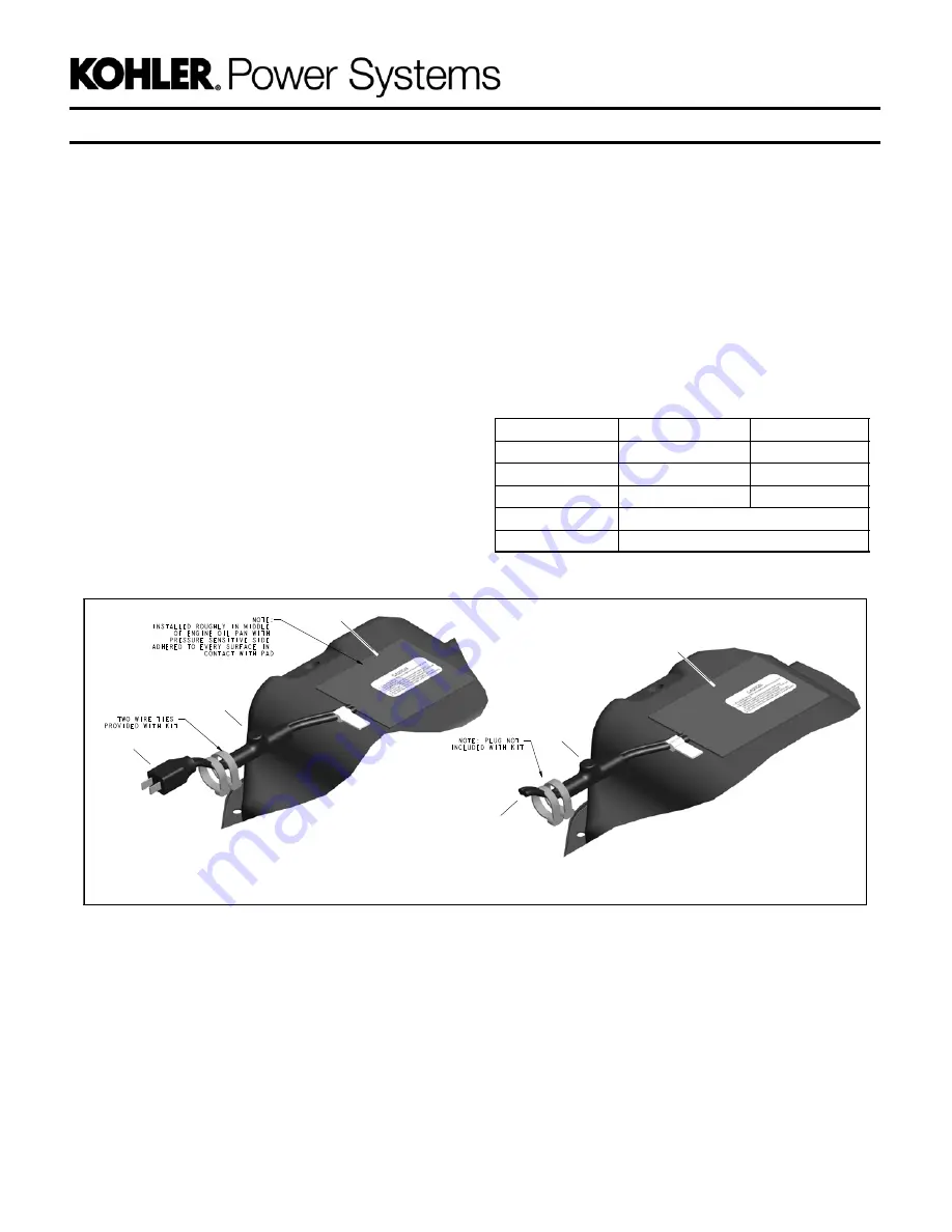 Kohler GM93357-KP1-QS Installation Instructions Download Page 1