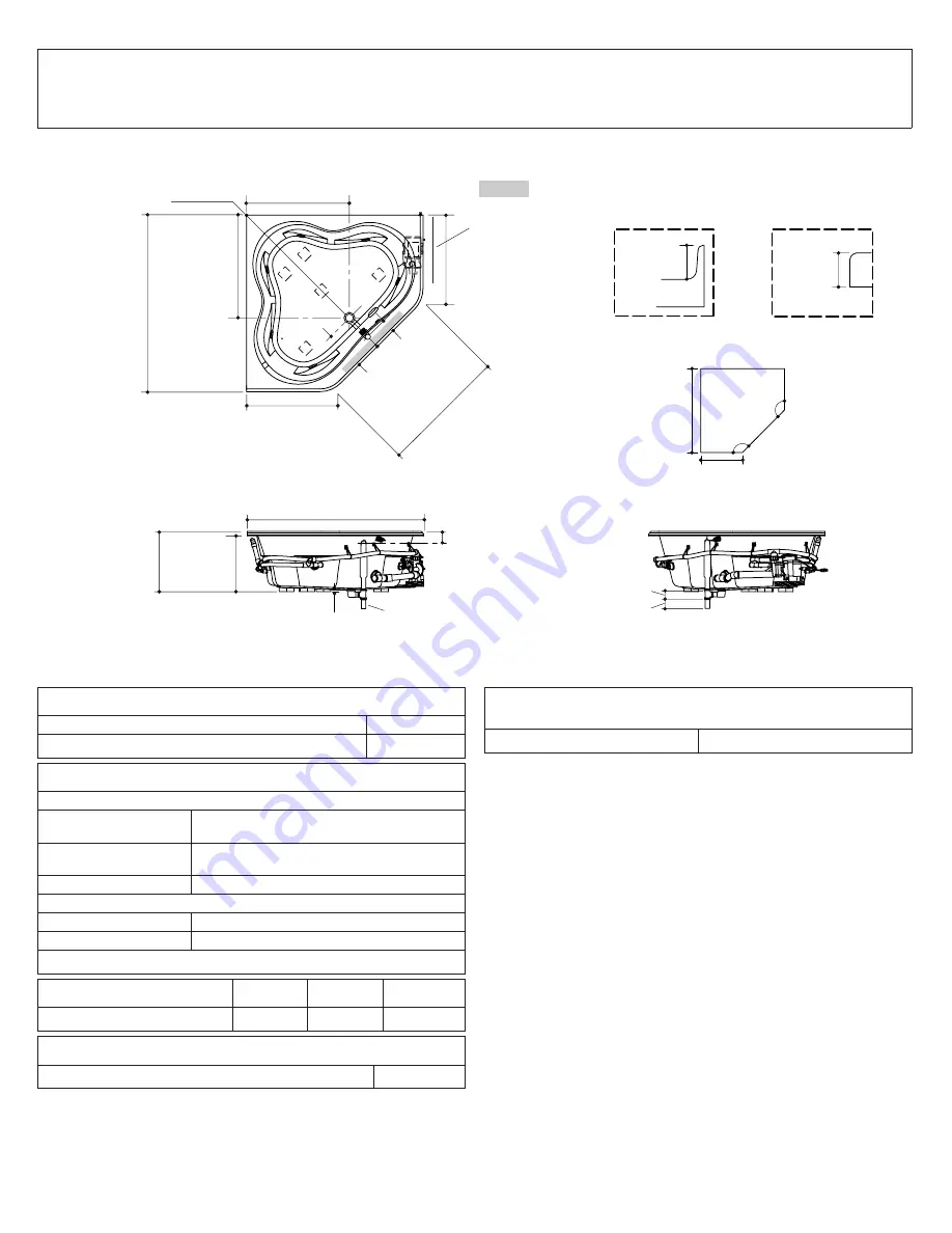 Kohler K-1160P Roughing-In Manual Download Page 3