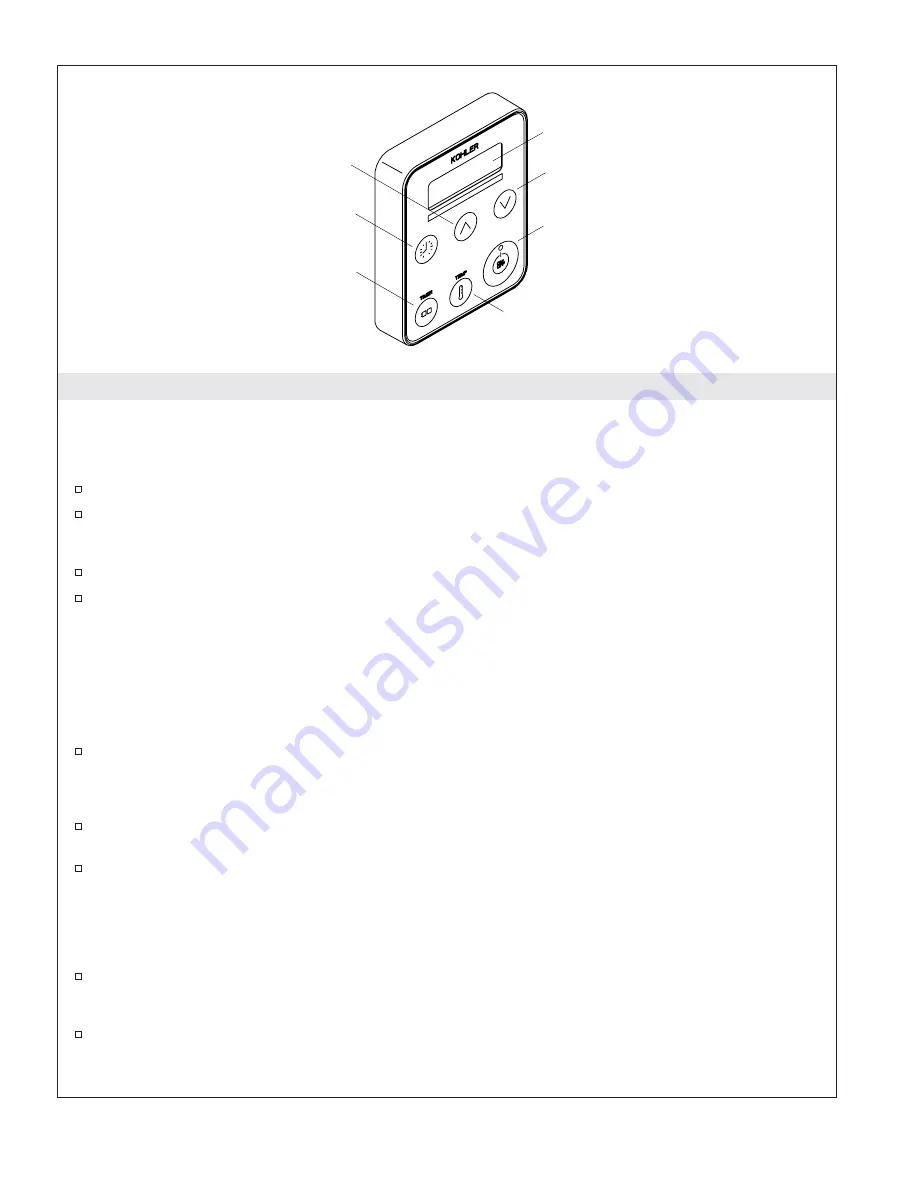 Kohler K-1647 Homeowner'S Manual Download Page 16