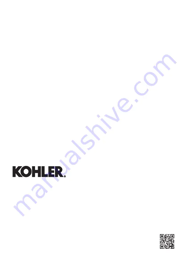 Kohler K-17153X Скачать руководство пользователя страница 12