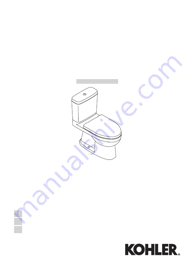 Kohler K-22241K Installation And Care Manual Download Page 1