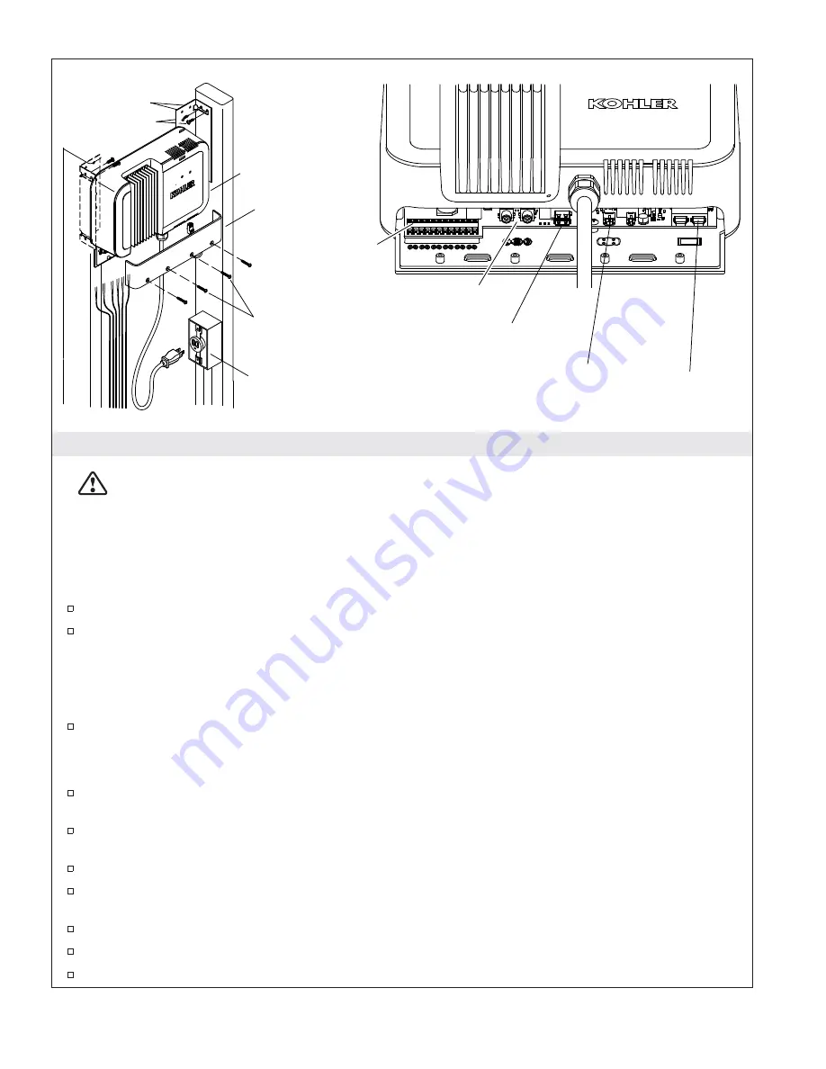 Kohler K-2593-VBW-0 Installation Manual Download Page 14