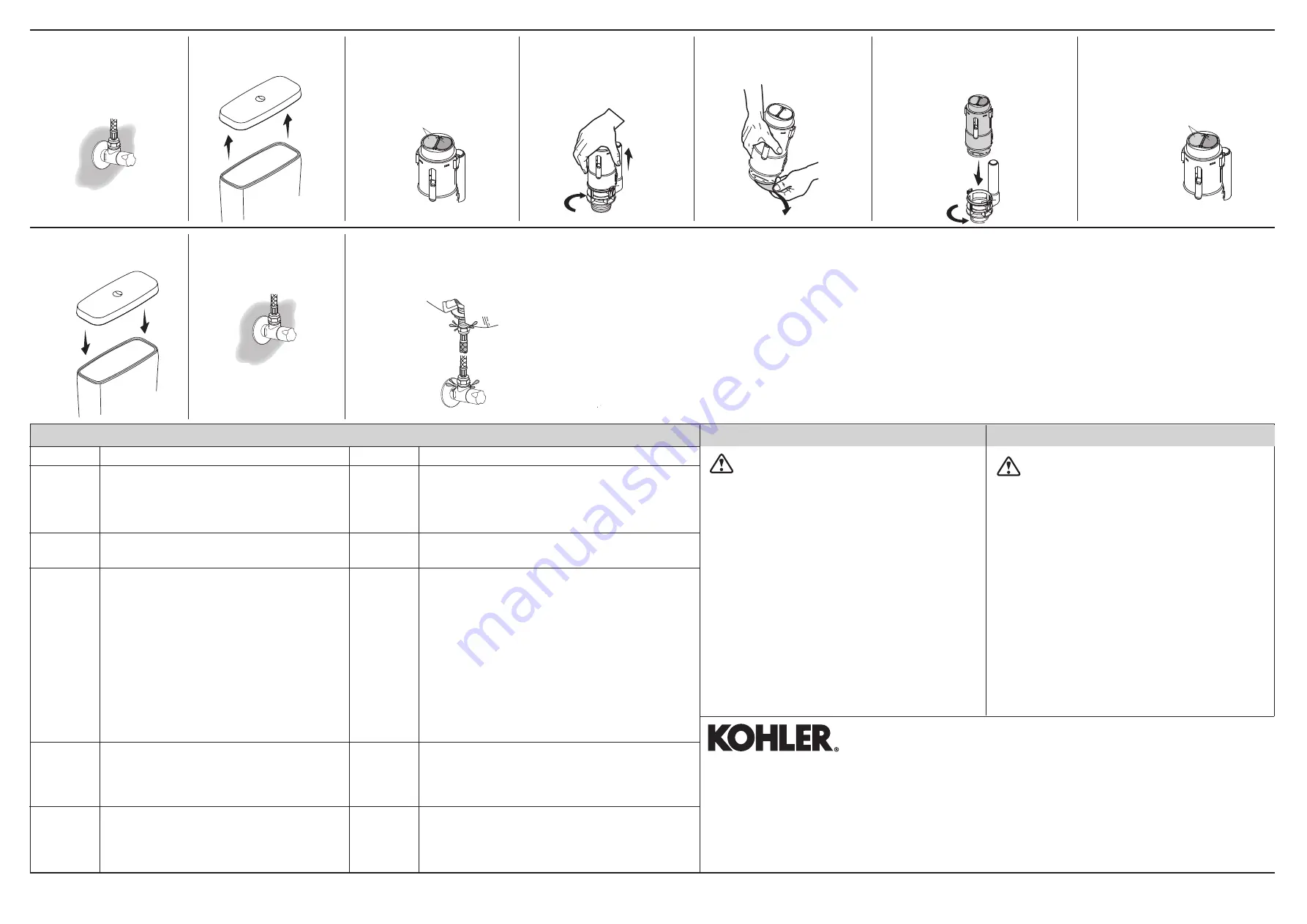 Kohler K-28413H Installation And Care Manual Download Page 2