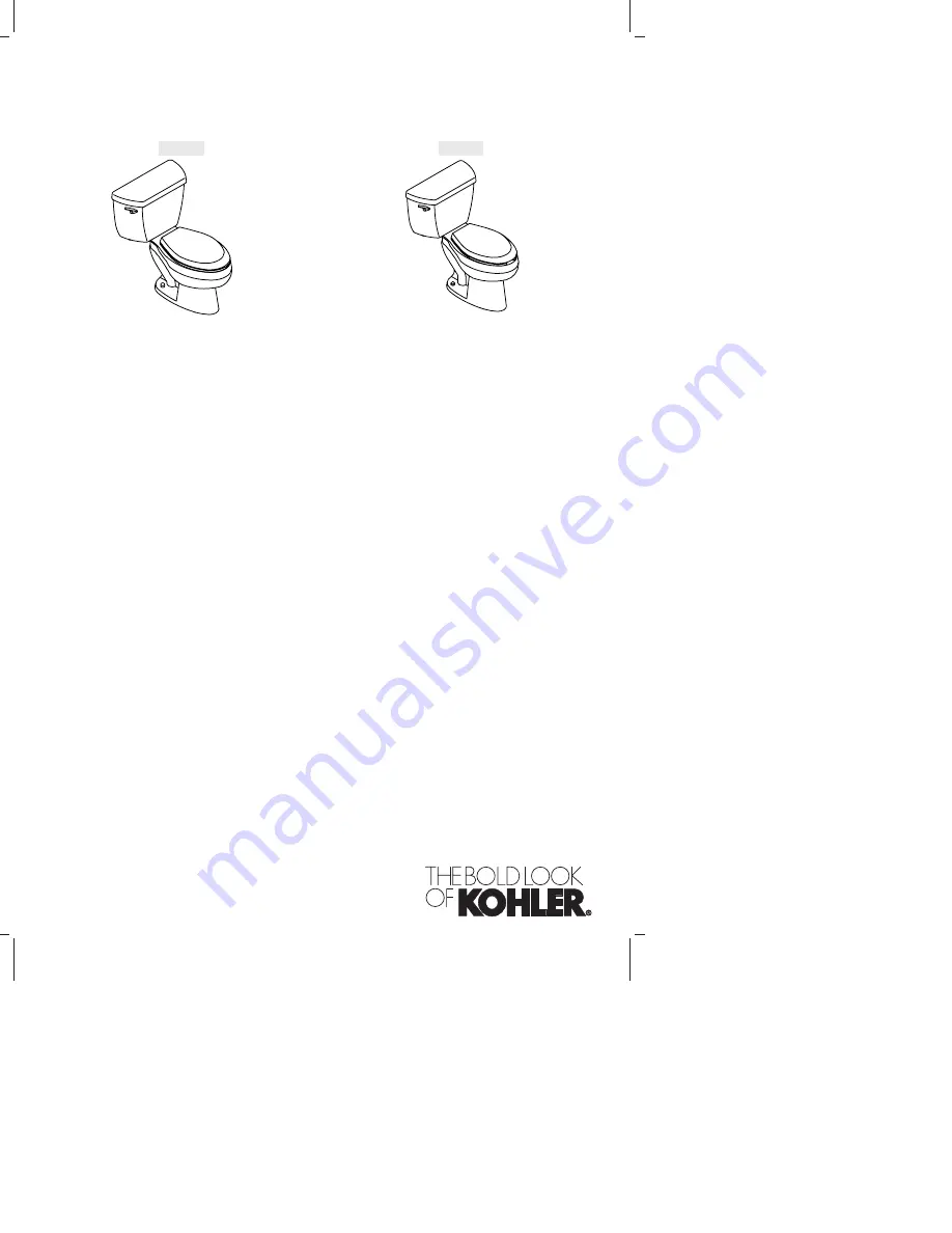 Kohler K-3519 Скачать руководство пользователя страница 1