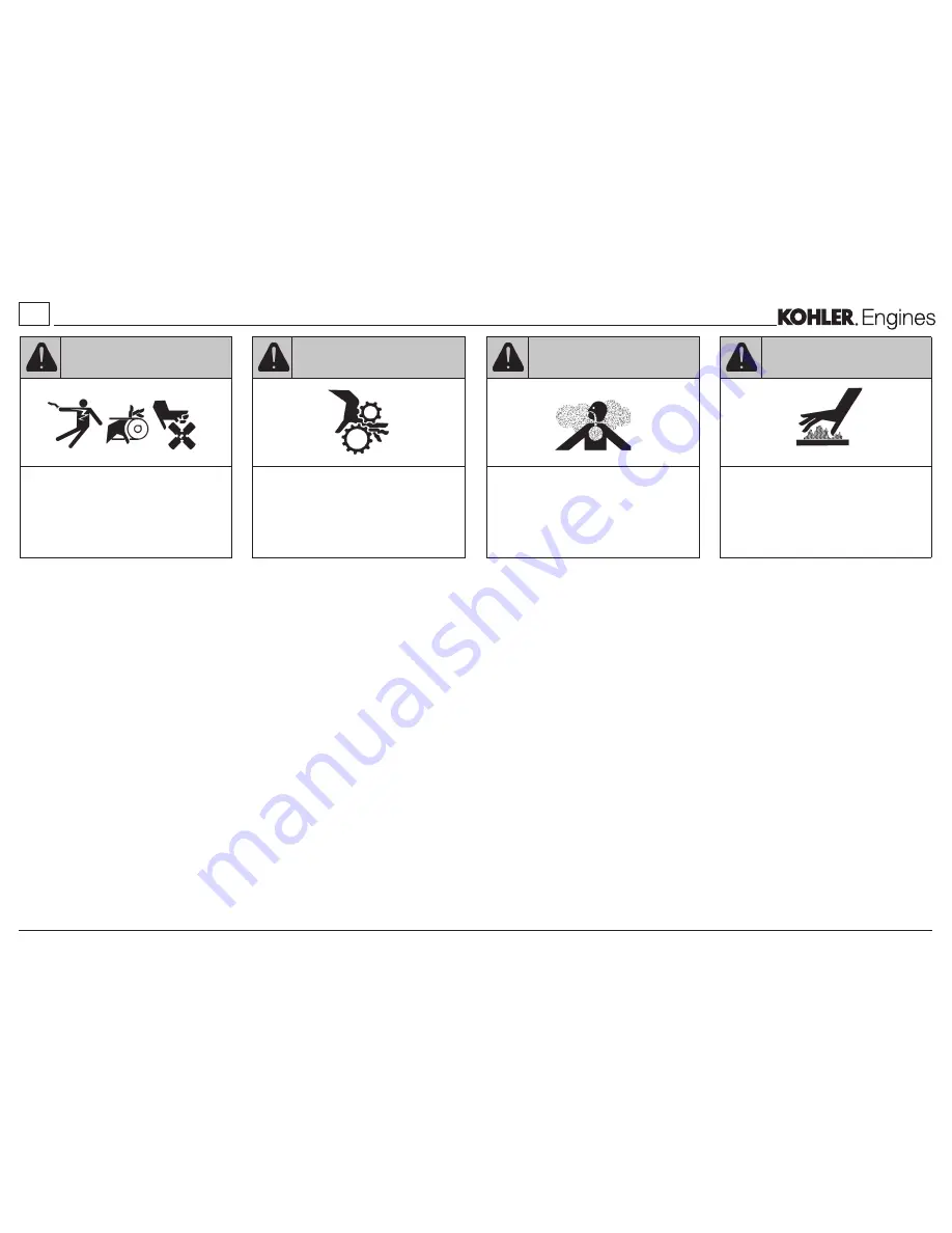 Kohler KDW 1603 Use And Maintenance Manual Download Page 44