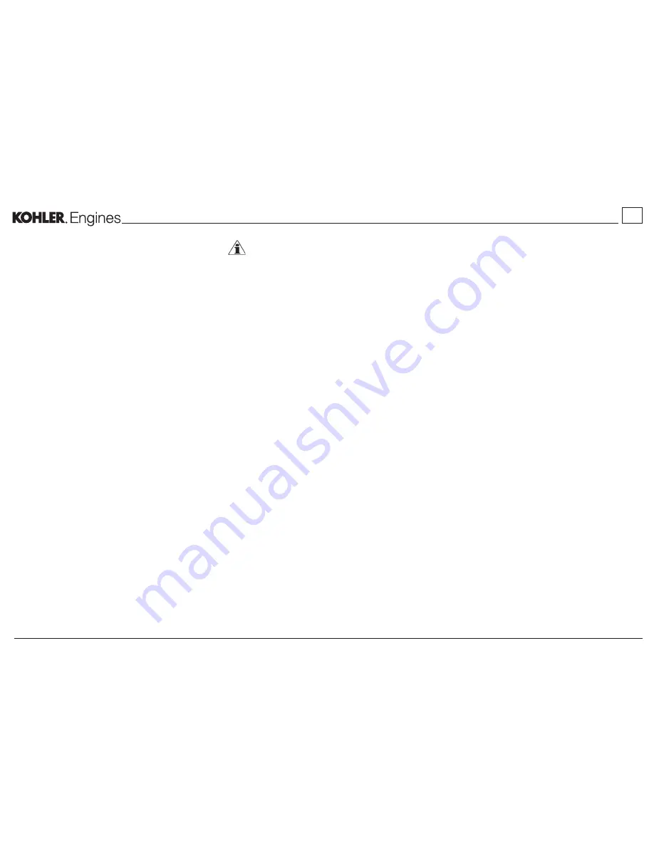 Kohler KDW 1603 Use And Maintenance Manual Download Page 47