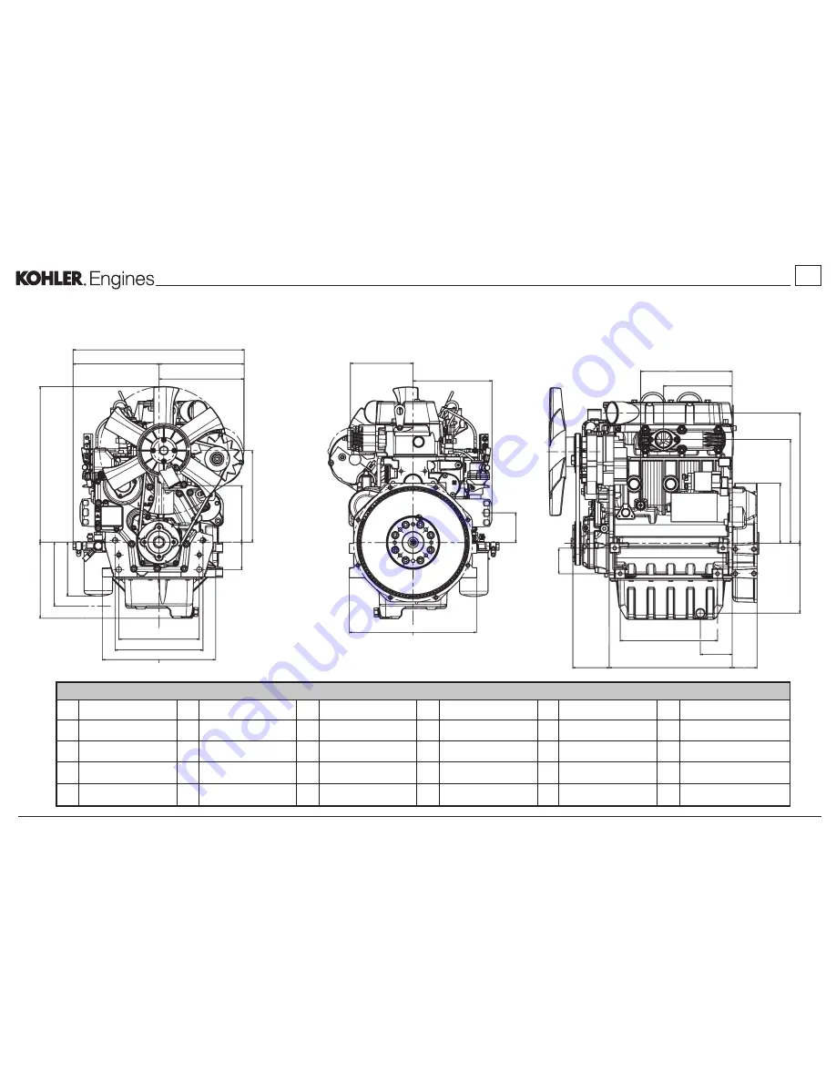 Kohler KDW 1603 Use And Maintenance Manual Download Page 61