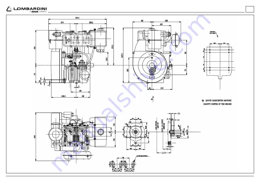 Kohler Lombardini 12 LD 477-2 Скачать руководство пользователя страница 59