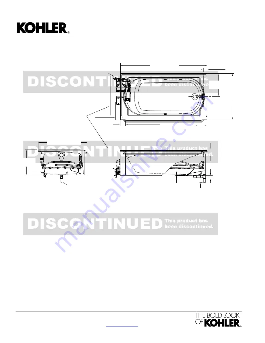 Kohler Memoirs K-724-G96 Скачать руководство пользователя страница 2