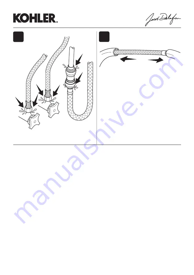 Kohler Purist 7505D Installation & User Manual Download Page 7