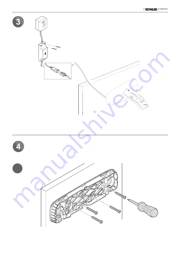 Kohler rada Intelligent Care MX1 60 Скачать руководство пользователя страница 11