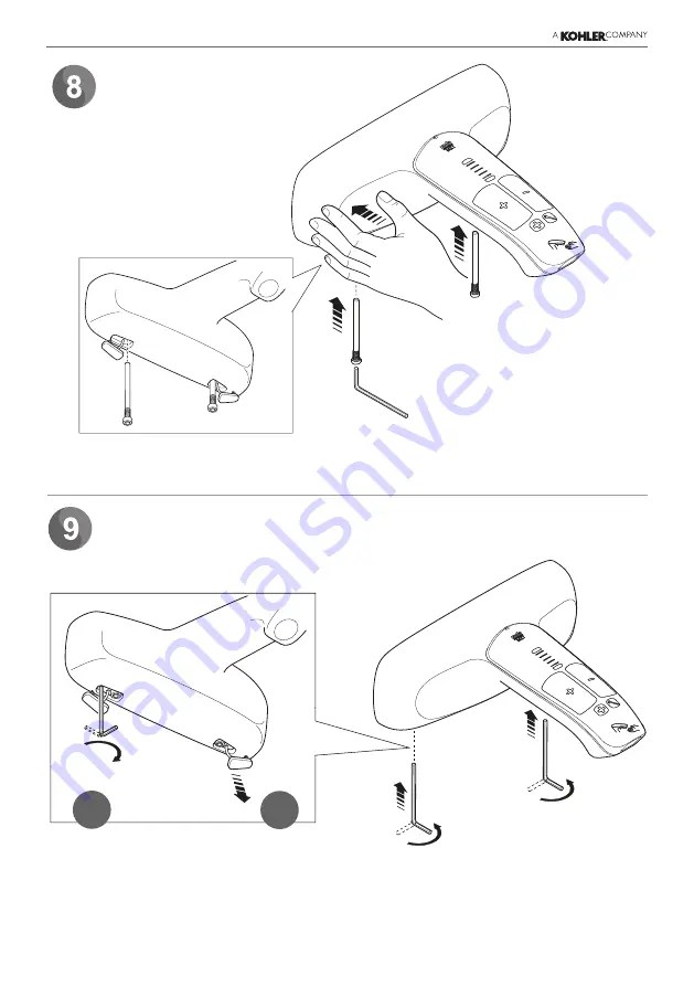 Kohler rada Intelligent Care MX1 60 Скачать руководство пользователя страница 17