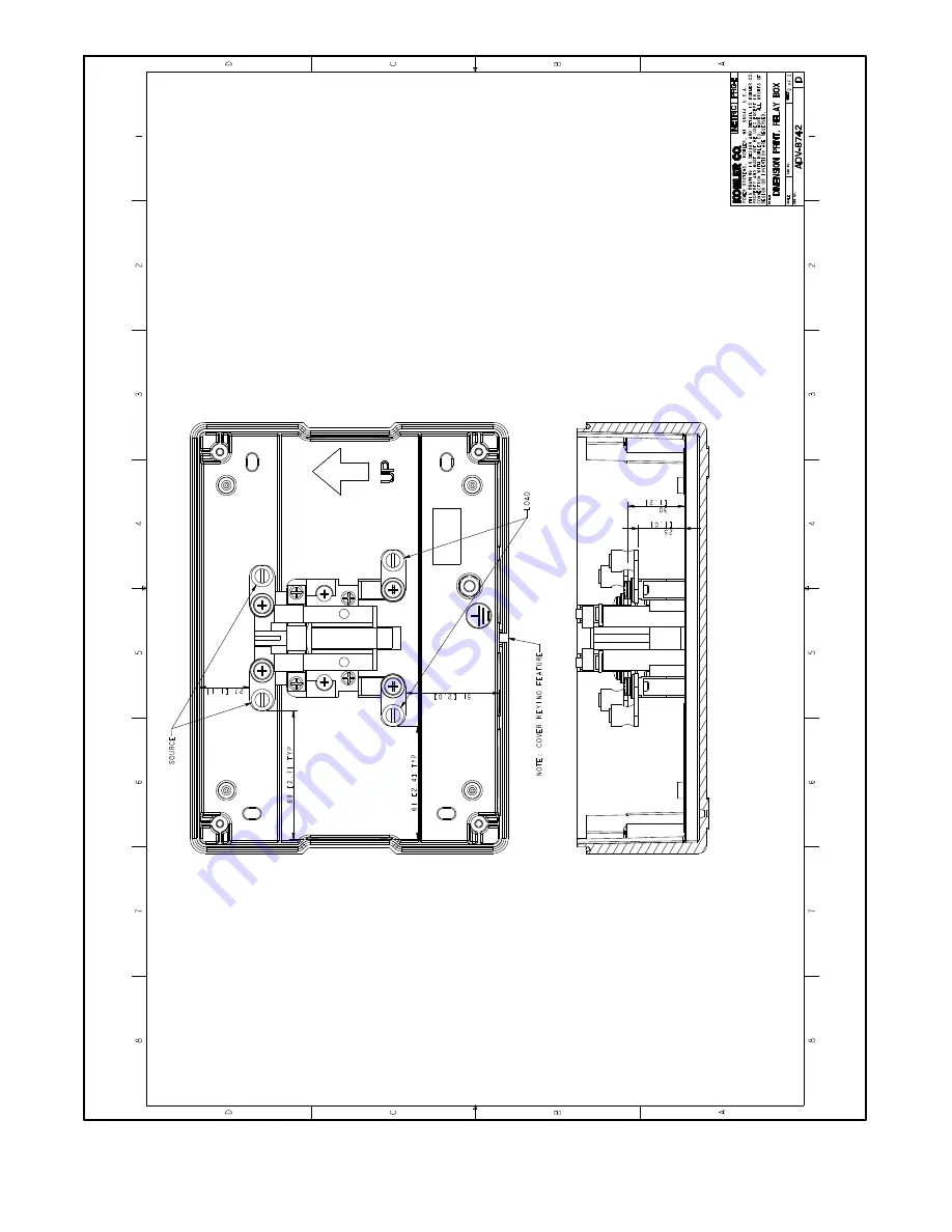 Kohler RDT ATS Installation Instructions Manual Download Page 7