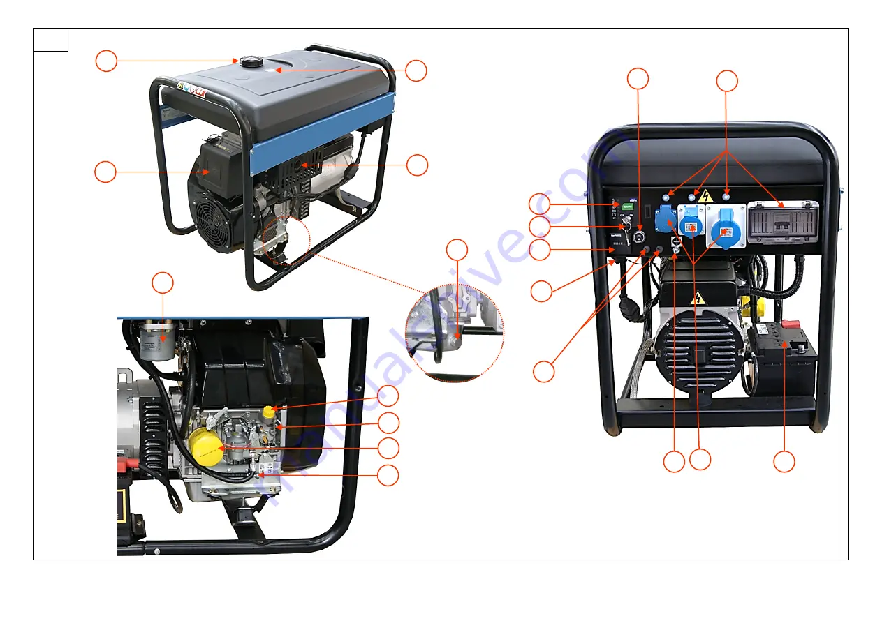 Kohler SDMO DIESEL 10000 E XL C Instruction And Maintenance Manual Download Page 2