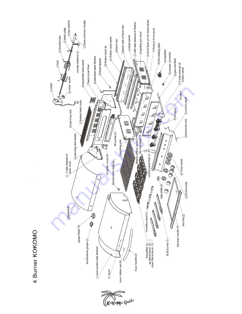 Kokomo Grills KO-BAK1BG User Manual Download Page 7