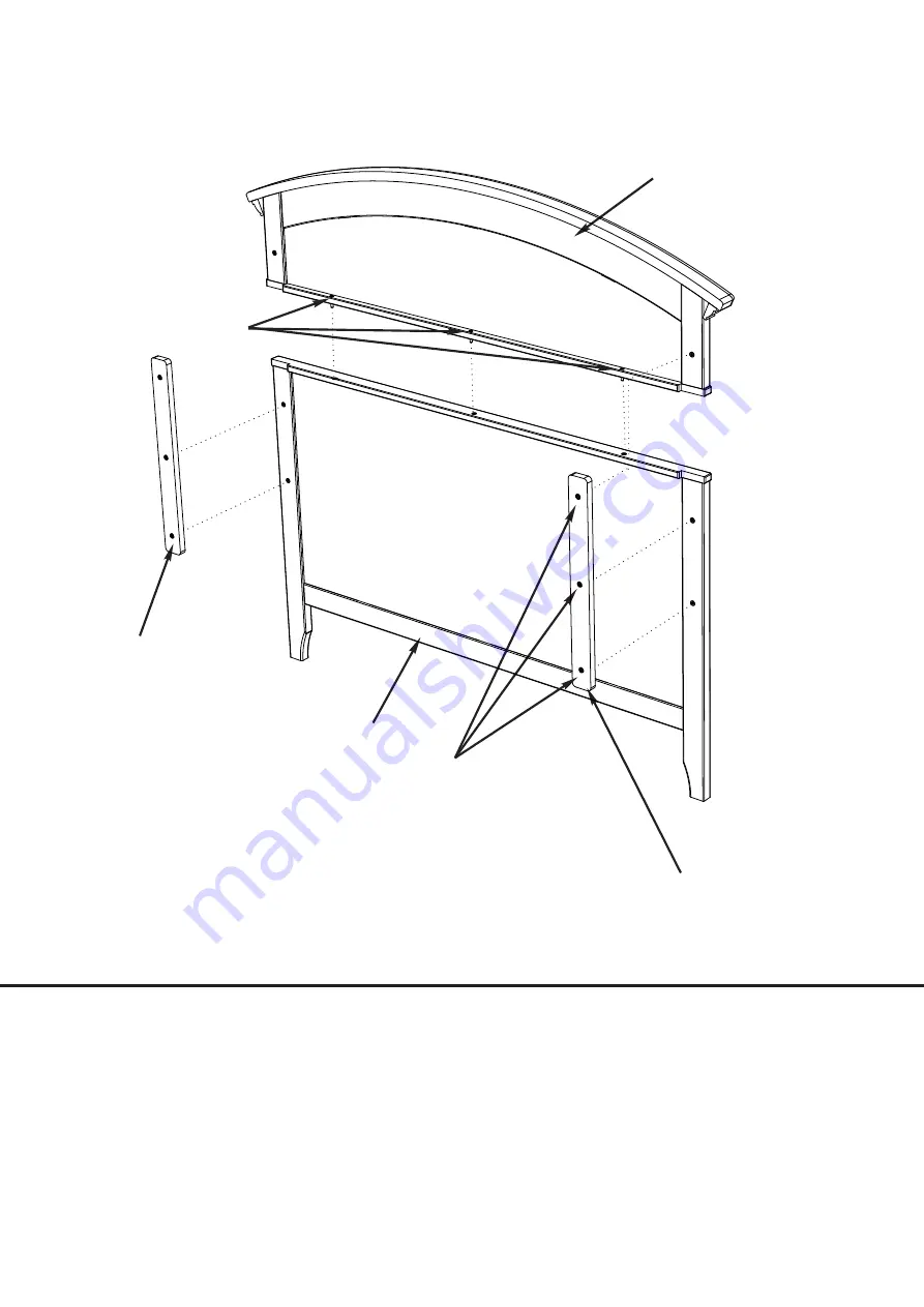 Kolcraft Brooklyn Crib Assembly Instructions Manual Download Page 6