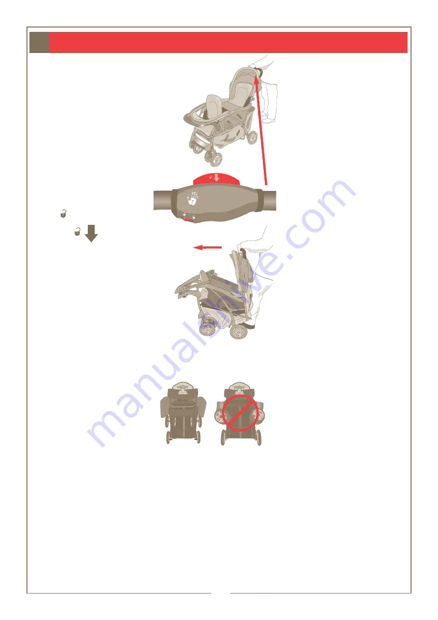 Kolcraft Jeep S47J-A-R1 Instruction Sheet Download Page 9