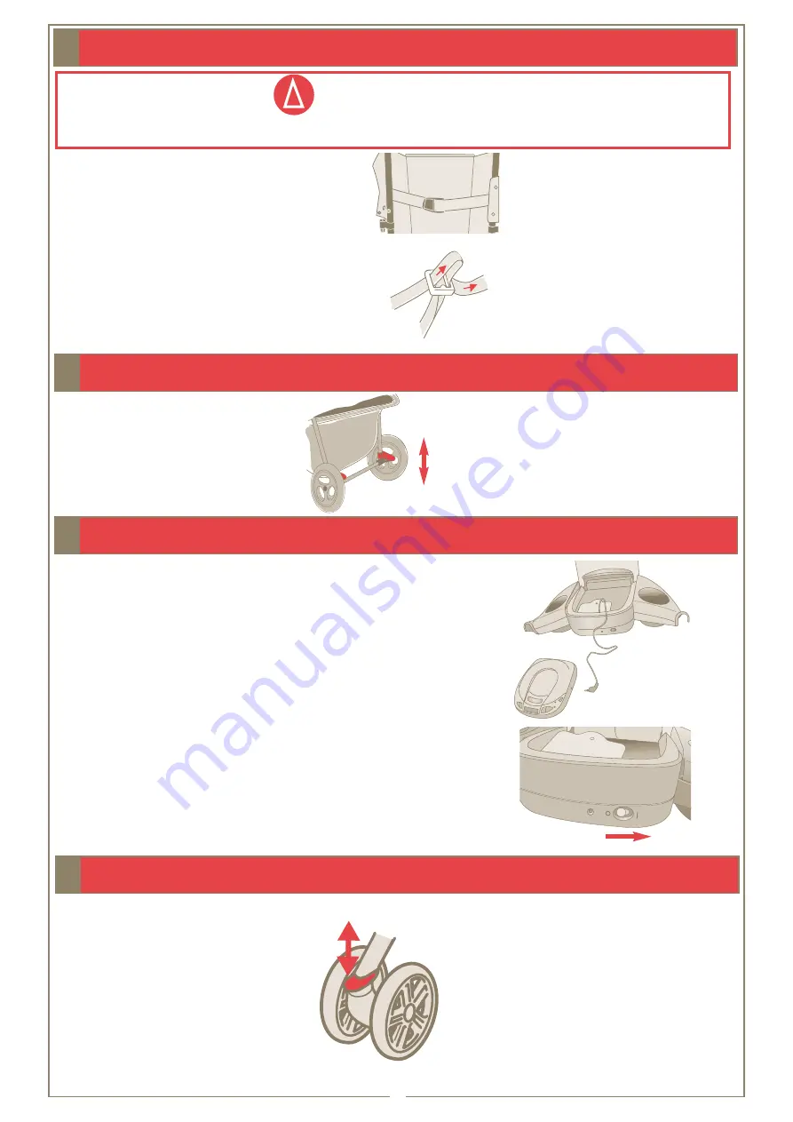 Kolcraft Jeep S50J-A Instruction Sheet Download Page 7