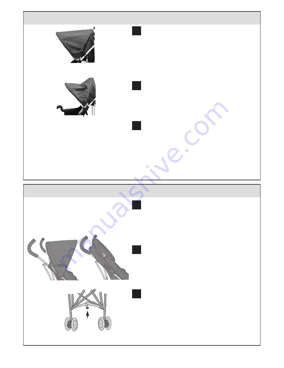 Kolcraft Jeep Wrangler All-Weather Umbrella Stroller Instruction Sheet Download Page 11