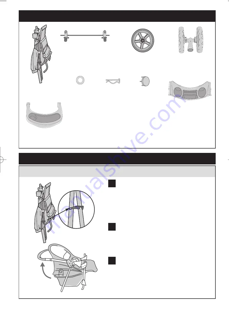 Kolcraft Lite sport Instruction Sheet Download Page 4