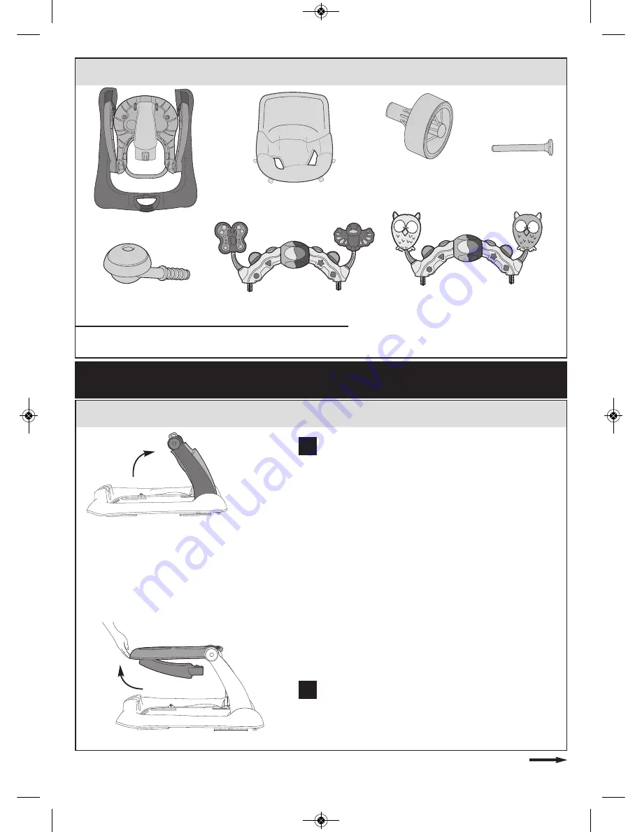 Kolcraft step starter Instruction Sheet Download Page 6