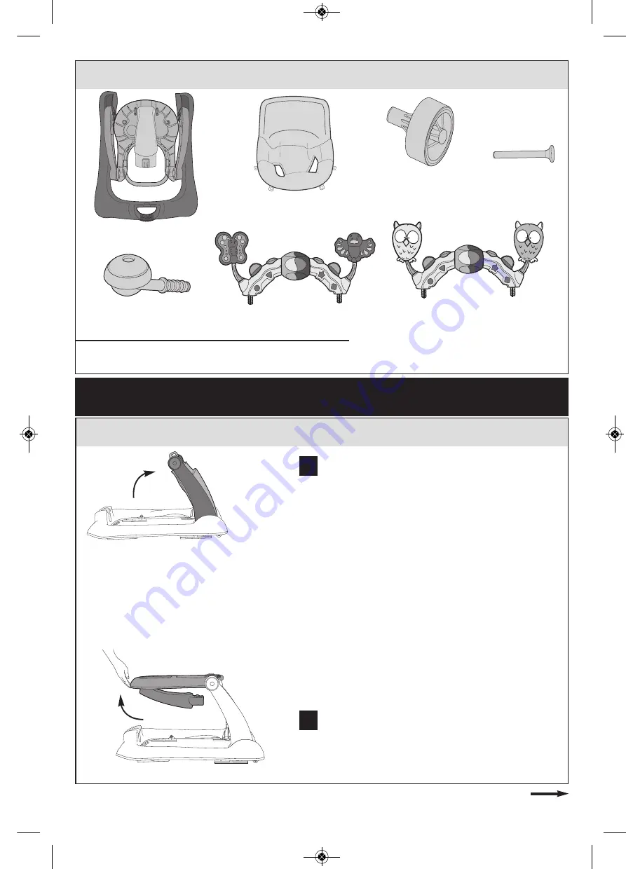 Kolcraft Ster Starter Instruction Sheet Download Page 6