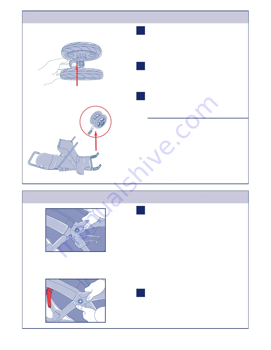 Kolcraft travel about S51-T Instructions Manual Download Page 5