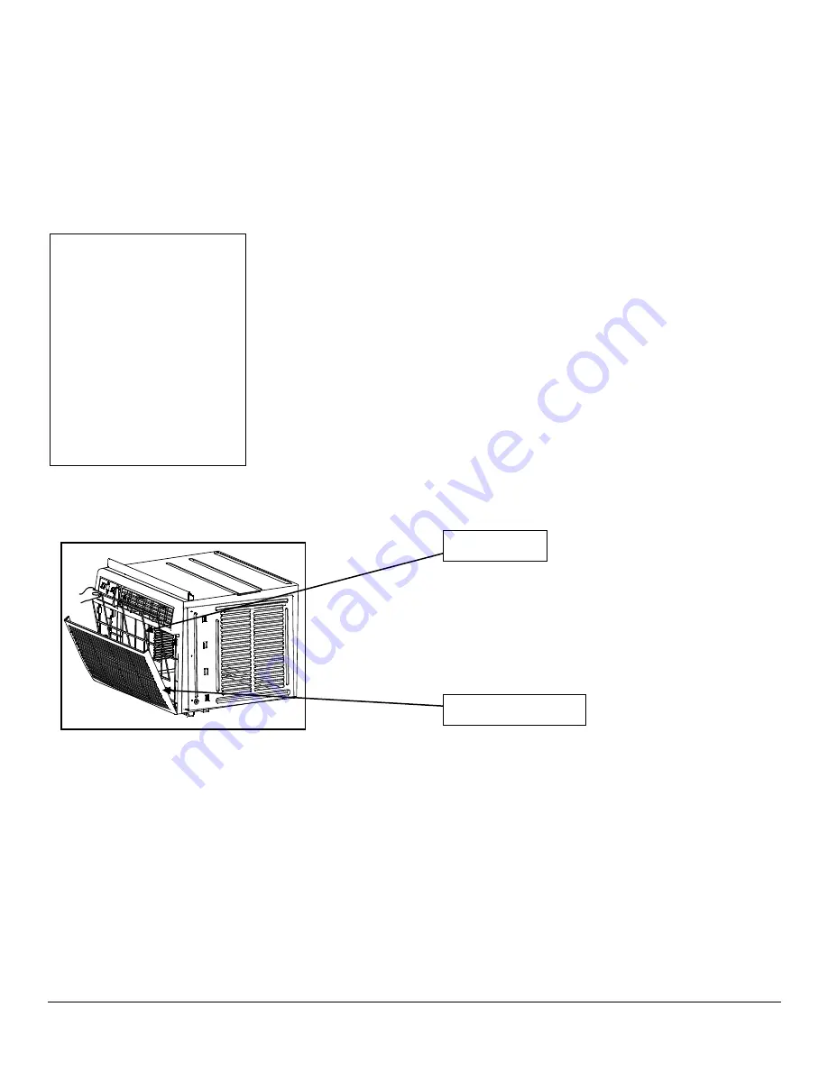 Koldfront WAC25001W Owner'S Manual Download Page 19