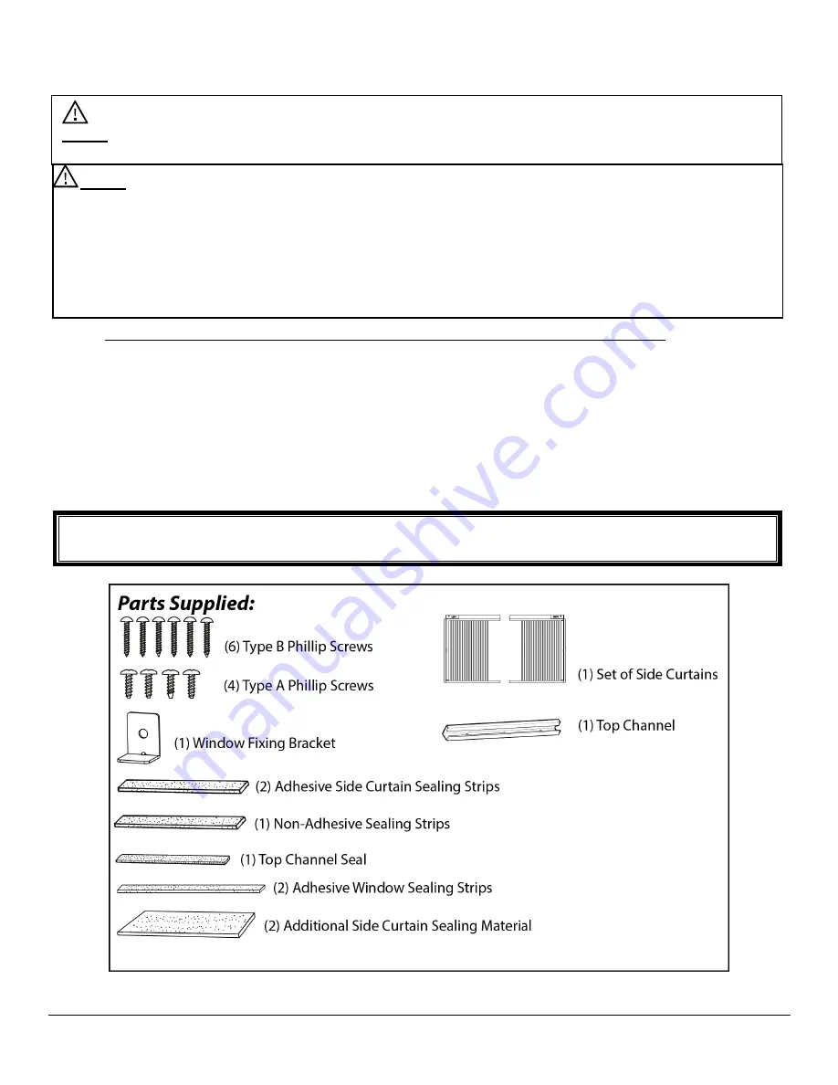 Koldfront WAC6002WCO Owner'S Manual Download Page 7