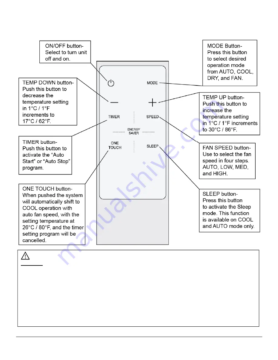 Koldfront WTC12001W Owner'S Manual Download Page 20