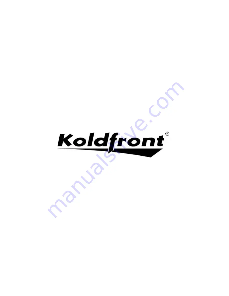 Koldfront WTCSLV Скачать руководство пользователя страница 8