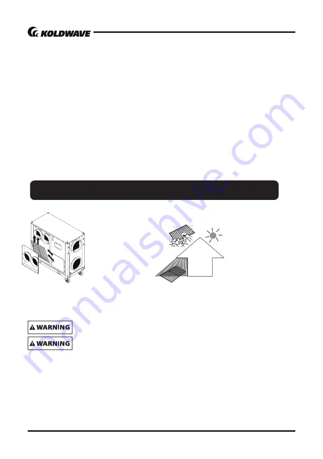 Koldwave K6HK144BBA2ACA0 Owner'S Manual Download Page 10