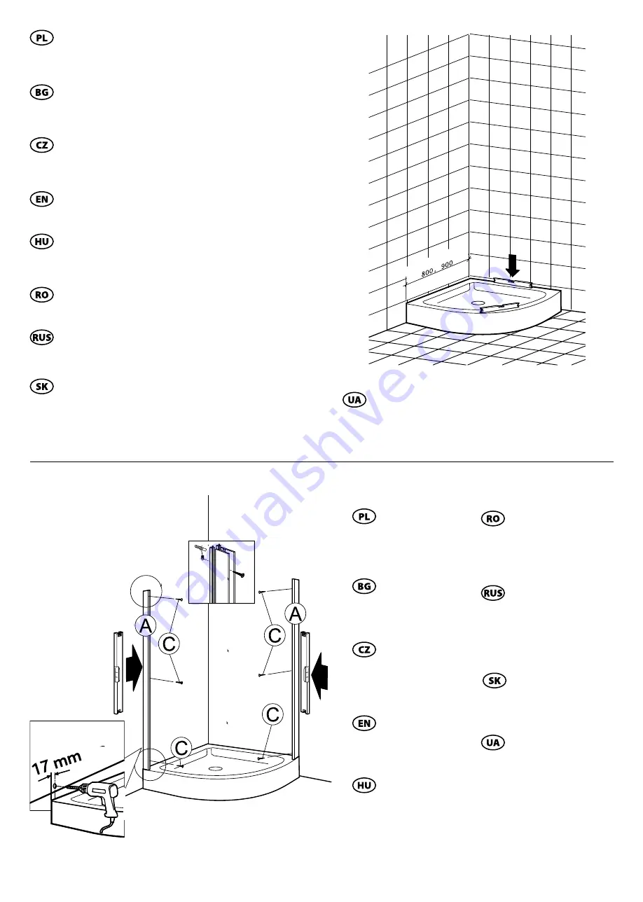 KOLO ATOL PLUS 80x80 Installation Manual Download Page 4