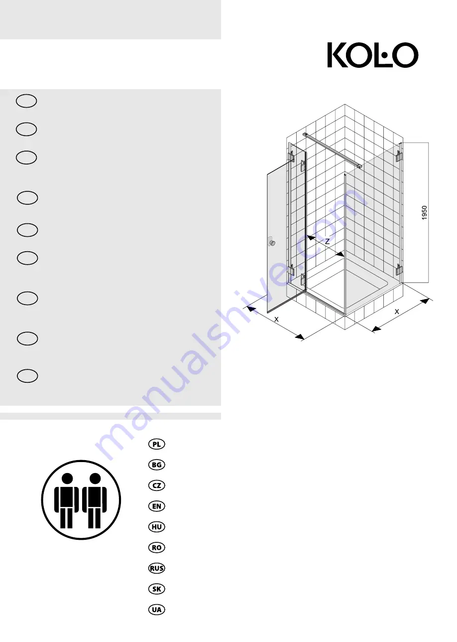 KOLO NIVEN FDRF Installation Manual Download Page 1