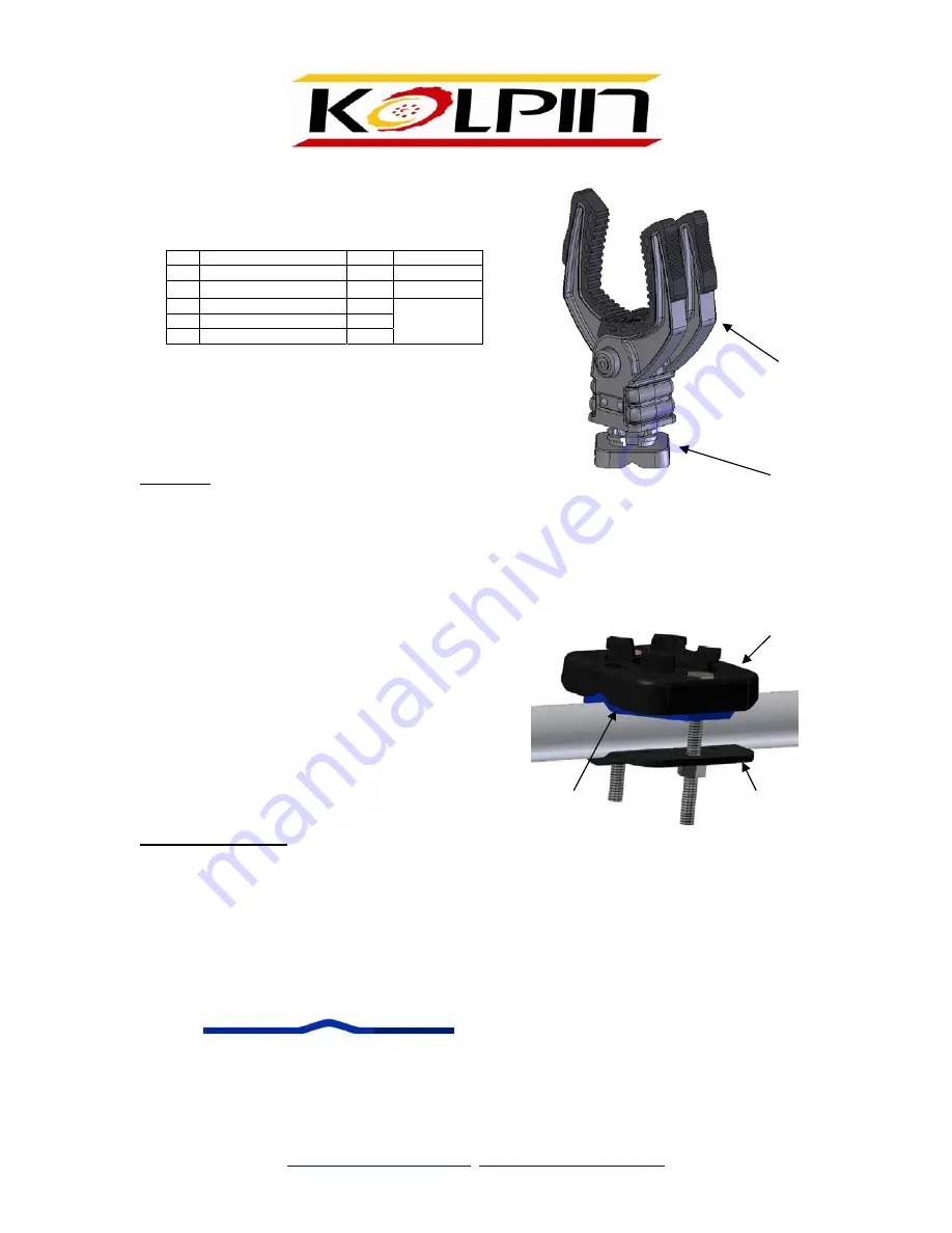 Kolpin Gear Grips 20085 Mounting Instructions Download Page 1