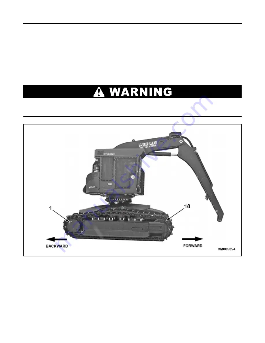 Komatsu 450FXL-1 Operation & Maintenance Manual Download Page 7