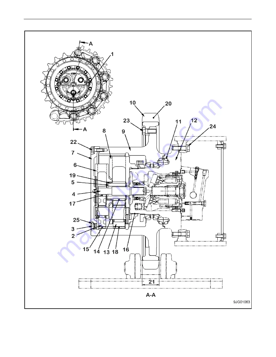 Komatsu A90301 Shop Manual Download Page 42