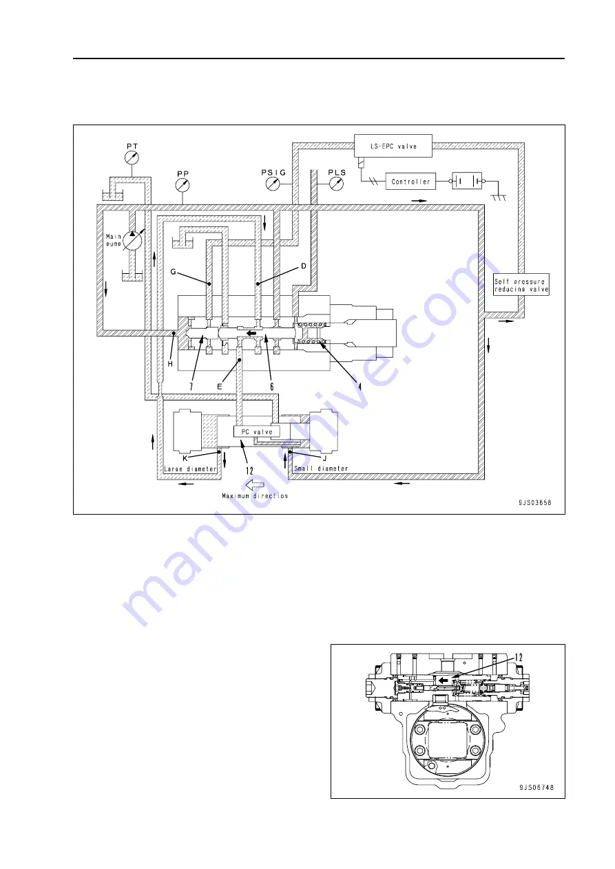 Komatsu BR380JG-1E0 Shop Manual Download Page 98