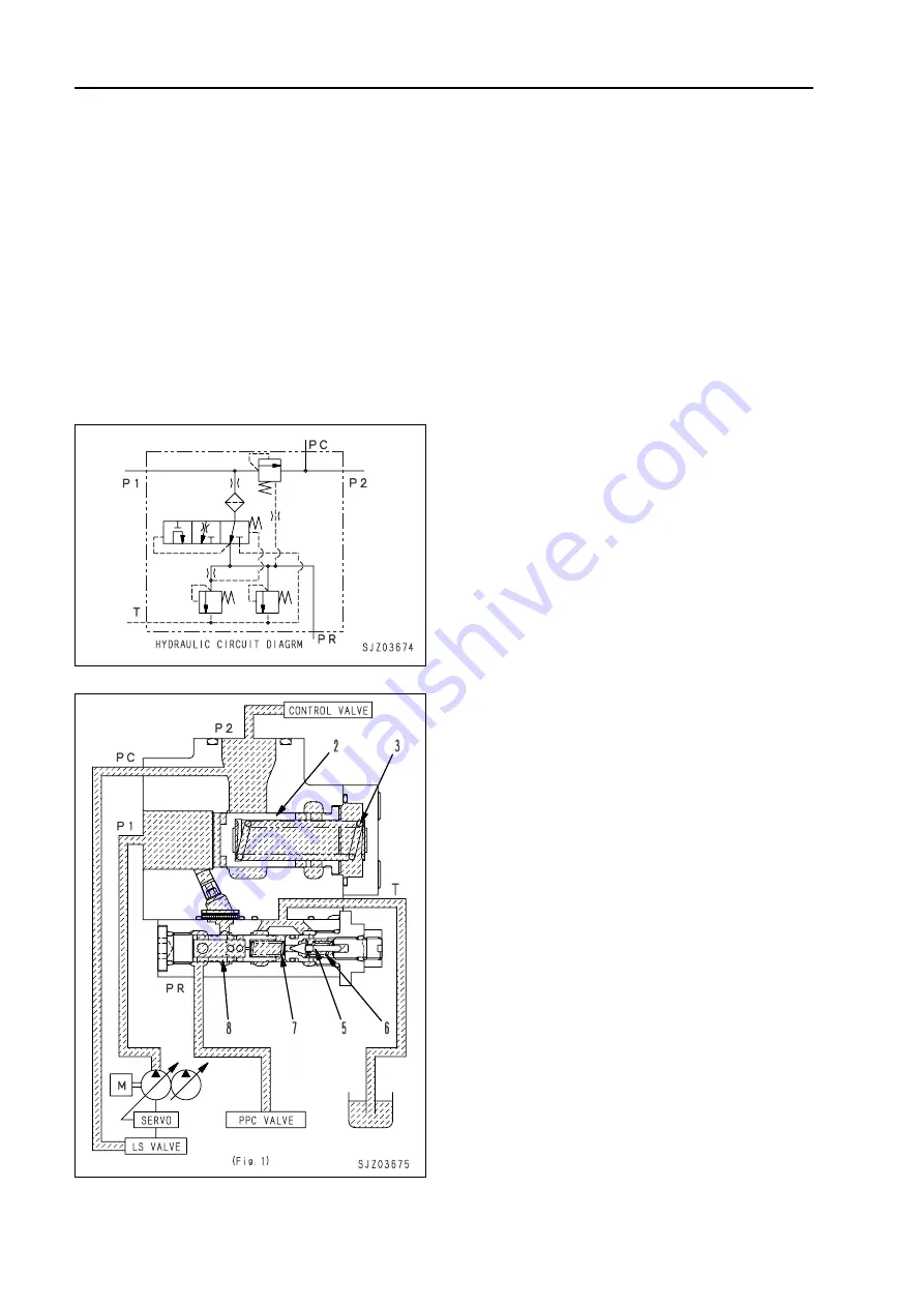 Komatsu BR380JG-1E0 Shop Manual Download Page 122